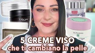 5 CREME VISO CHE ti CAMBIANO la PELLE!‍️