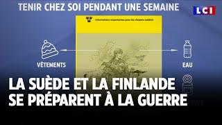 La Suède et la Finlande se préparent à la guerre｜LCI