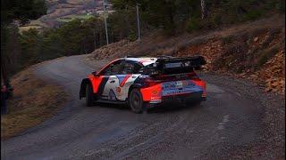 Tests Rallye Monte Carlo 2025 - Adrien Fourmaux - Hyundai i20 Rally1