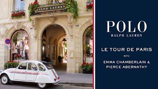 RALPH LAUREN | POLO RALPH LAUREN | LE TOUR DE PARIS WITH EMMA CHAMBERLAIN AND PIERCE ABERNATHY