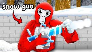 I TROLLED Gorilla Tag With Snowball HACKS!