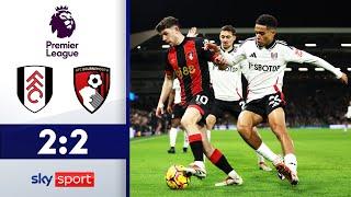 Doppelte Führung verspielt: Fulham verpasst Tabellensprung | FC Fulham-AFC Bournemouth | Highlights