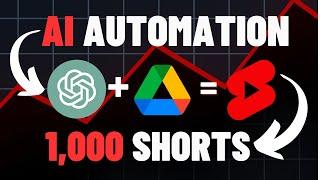 I Made 1,000 Monetizable YouTube Shorts for Faceless Channel With One Prompt using AI Automation...