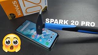 Tecno Spark 20 Pro Screen Scratch & Glass Durability Test ️