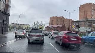 Город Оренбург 8 мая 2024г. Дождь