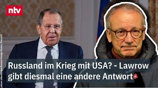 Russland im Krieg mit USA? - Munz: "Antwort von Lawrow war diesmal eine andere" | ntv