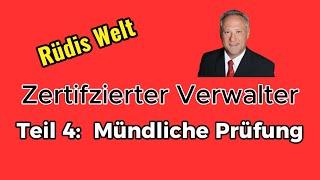 Mündliche Prüfung zertifizierter Verwalter IHK - Zertifizierter Immobilienverwalter im Selbststudium