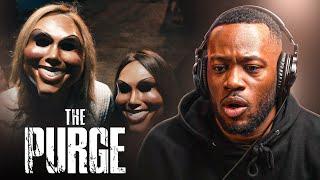 FINALLY WATCHING *THE PURGE* (2013) MOVIE REACTION!!! This is crazy...