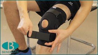 Benecare Hinged Knee Stabiliser: How To Apply