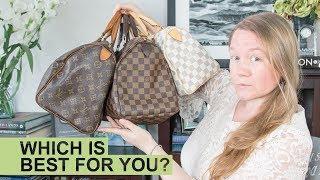 COMPARISON: Louis Vuitton Speedy 25 vs 30 vs 35 || Autumn Beckman