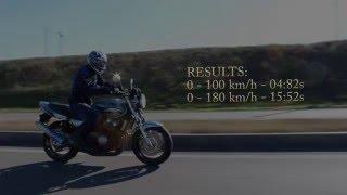 Honda CB400 Vtec Acceleration
