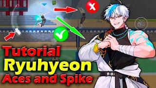 Ryuhyeon. Tutorial Aces and Spike. The Spike. Volleyball 3x3