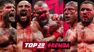 The Most BRUTAL Knockouts & Fights of Bare Knuckle Boxing. TOP 20 by GROMDA