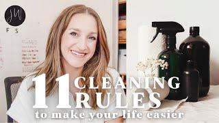 11 HACKS to Make Cleaning EASIER | from a Working Mom of Four