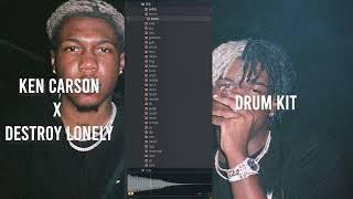 [FREE] Ken Carson x Destroy Lonely Drum Kit | 808s, Percs, Hihats & More 2024