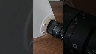 3D printed Sony 90mm f/2.8 Macro Diffuser