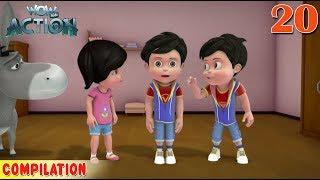 Vir : The Robot Boy | Vir Action Collection - 20 | Action series | WowKidz Action