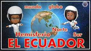 Los Hemisferios Norte y Sur. La Línea del Ecuador