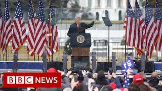 Capitol riots: How a Trump rally turned deadly - BBC News