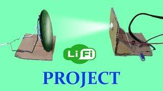 Li Fi Project | Transmit Data With Light | Creative Goutam