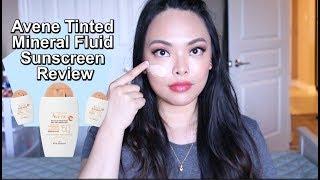 Avene Tinted Mineral Fluid SPF 50 Review Under Makeup Wear Test