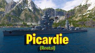 Meet The Picardie! Tier 7 French Battleship in World of Warships Legends!