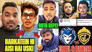 Manya Reply JONNY Sid Reply on Jonny BANTER Scout Ghatak Both REPLY RGE vs GODL - Full EXPLAIN