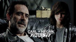 Carl + Negan || Disturbed