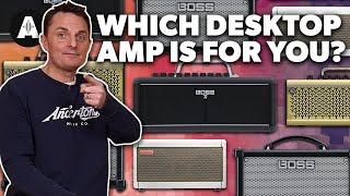 Desktop Amps Shootout - Boss Katana Air, THR10II, Roland Dual Cube, Positive Grid Spark