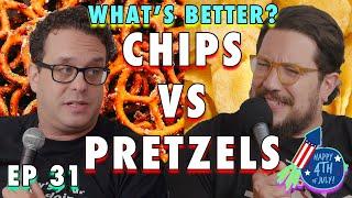 Chips vs Pretzels | Sal Vulcano and Joe DeRosa are Taste Buds  |  EP 31