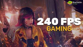 240 FPS Gaming Experienced only on BlueStacks | Free Fire