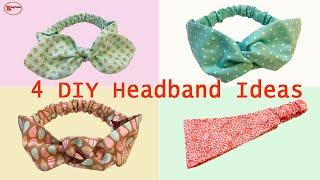 DIY HEADBAND IDEAS | HOW TO MAKE HEADBAND | HEADBAND TUTORIAL | EASY TO SEW PROJECTS