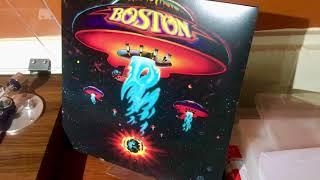 “BOSTON” FIRST LP ON BLUE FLAME VINYL ((REISSUE)