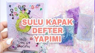 Havalı Okul Eşyası Yapımı (Sulu Kapak Defter Yapımı)