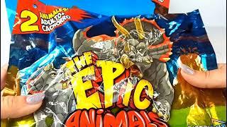 СЮРПРИЗЫ С ДИНОЗАВРАМИ - THE EPIC ANIMALS - МИР ЮРСКОГО ПЕРИОДА В ПАКЕТИКАХ