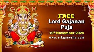 Free Lord Ganesha Puja Done on Ganesh Chaturthi (19 November 2024) | Askganesha