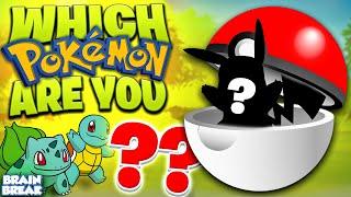 Which Pokemon are YOU? | Pokémon Brain Break | Just Dance