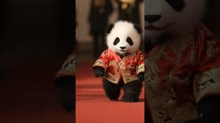 Animal Baby Fashion Show .#baby #babyfashion #animalshow #cutebaby #animal #panda