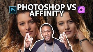 Photoshop CC (Desktop) vs Affinity Photo (iPad) 