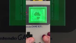 Ever try “Run” on the Game Boy Camera?