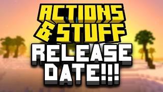 Actions and Stuff Official RELEASE DATE December 24th!!!