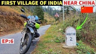 Ep:6 Kibithu - First Village Of India  | Dong to kaho | Arunachal Pradesh solo ride 2024