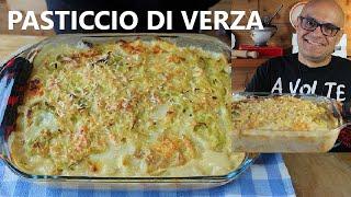 PASTICCIO DI VERZA CON 3 EURO SALVACENA ricetta verza al forno con CANELLINI ricette con la verza