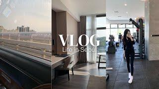 kr) Life in Seoul | Morning routine | Working Out | Staycation at DoubleTree by Hilton Seoul Pangyo