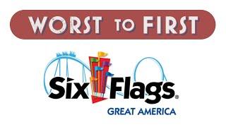 Worst to First: Six Flags Great America Coasters Ranked 2023