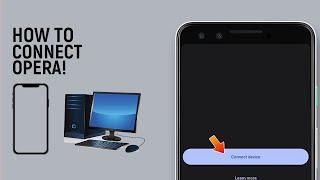 How to Connect Opera in Mobile and PC [EASY]