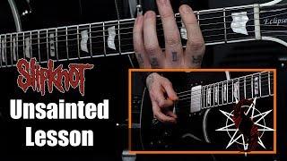 How To Play "Unsainted"  By Slipknot
