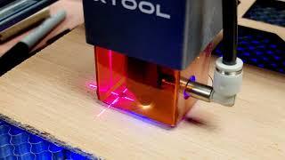 XTool D1 10W Laser Cutting 3mm Plywood