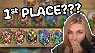 Can This SCAM BUILD get First? - Hearthstone Battlegrounds