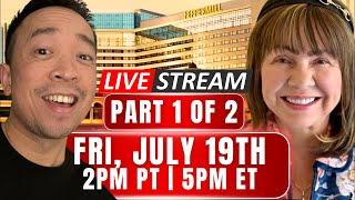 LIVE!!  With Dianaevoni @Peppermill Casino (Reno, NV)! [PART 1 of 2]